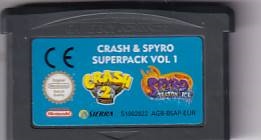 Crash & Spyro Super Pack Volume 1 - GameBoy Advance spil (B Grade) (Genbrug)